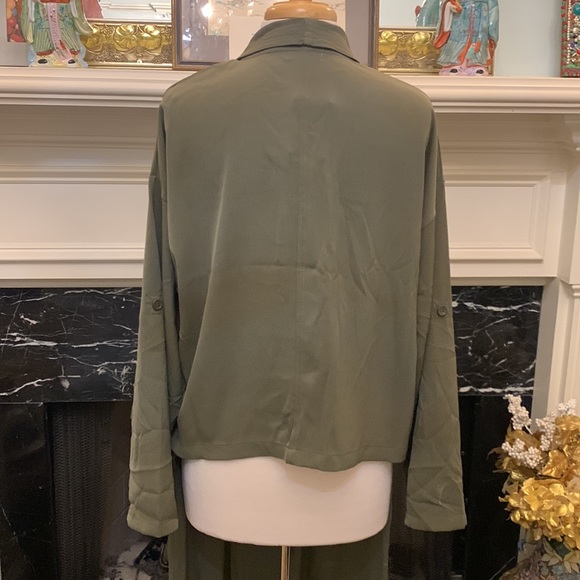 NWT’s “Max Studio” olive drab pants and jacket - Picture 5 of 11